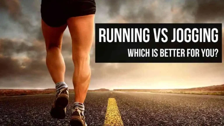 jogging vs running